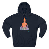 Watercolour Buddha Yoga Hoodie | Unisex Premium Pullover Hoodie