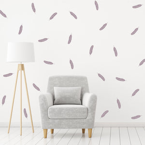 Set of 50 feathers | Wall pattern - Adnil Creations
