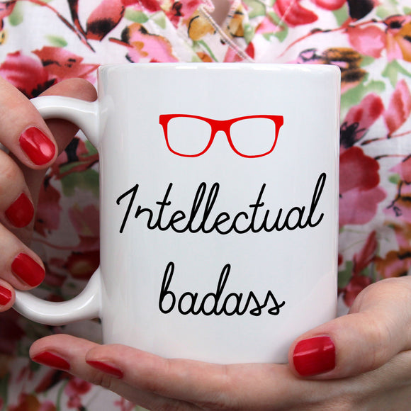 Intellectual badass | Ceramic mug - Adnil Creations