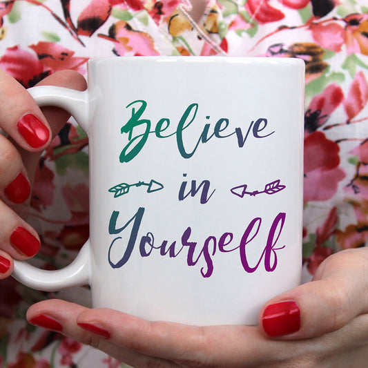 Believe in yourself | Ceramic mug - Adnil Creations