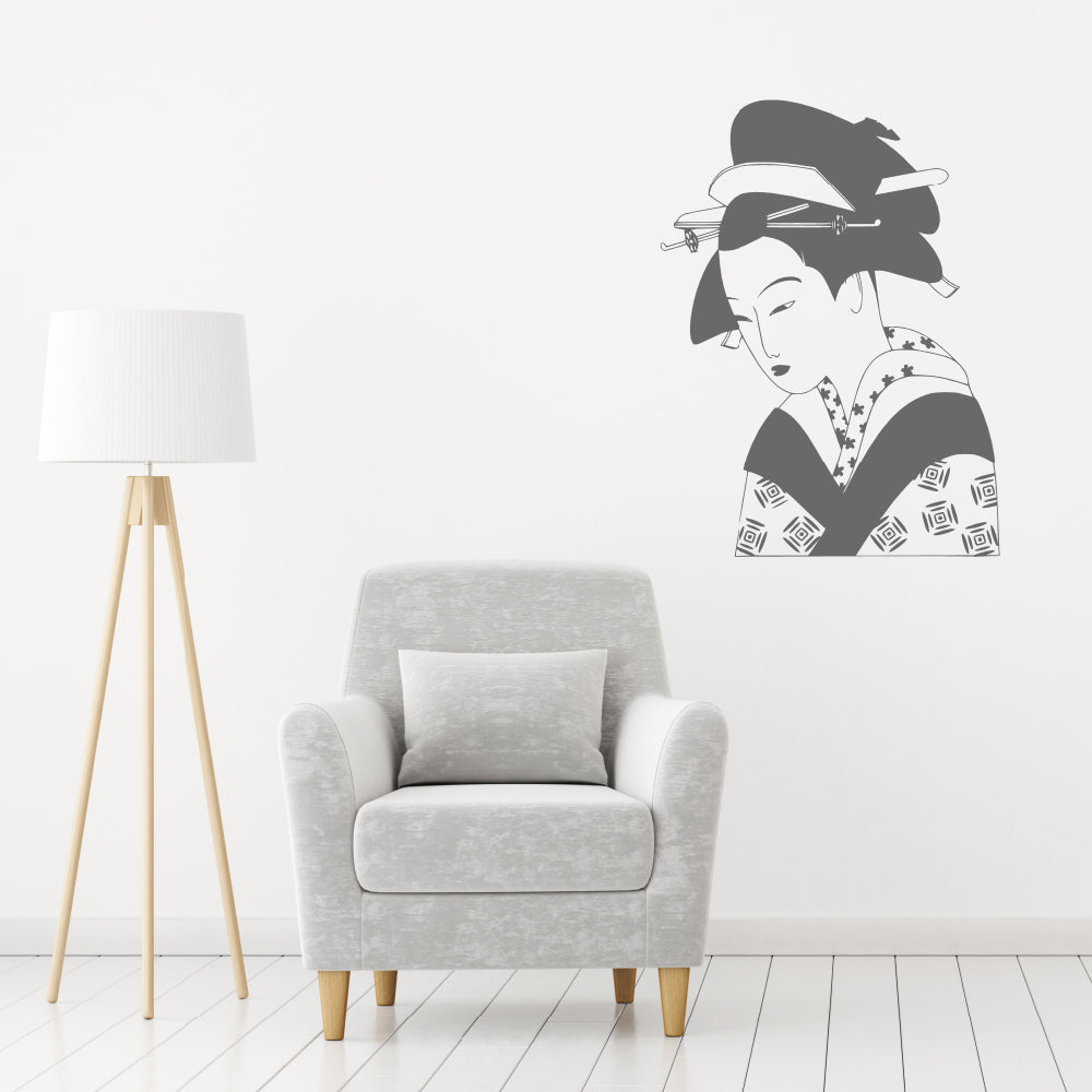 Geisha | Wall decal - Adnil Creations