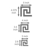 Set of 50 Greek keys | Wall pattern - Adnil Creations