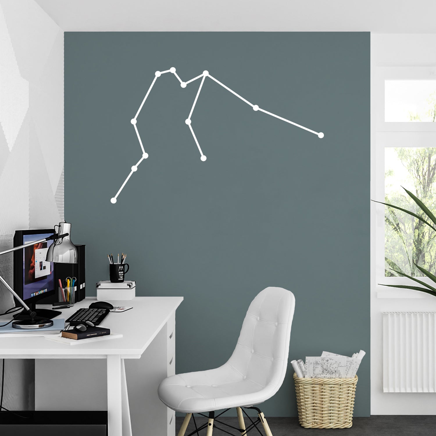 Aquarius constellation | Wall decal-Wall art-Adnil Creations