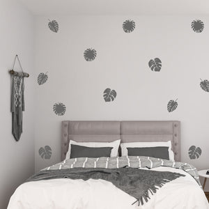 Set of 50 monstera leaves | Wall pattern