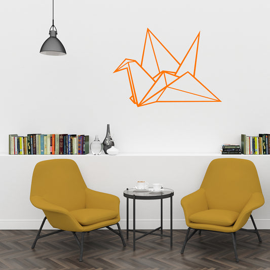 Origami crane | Wall decal-Wall art-Adnil Creations