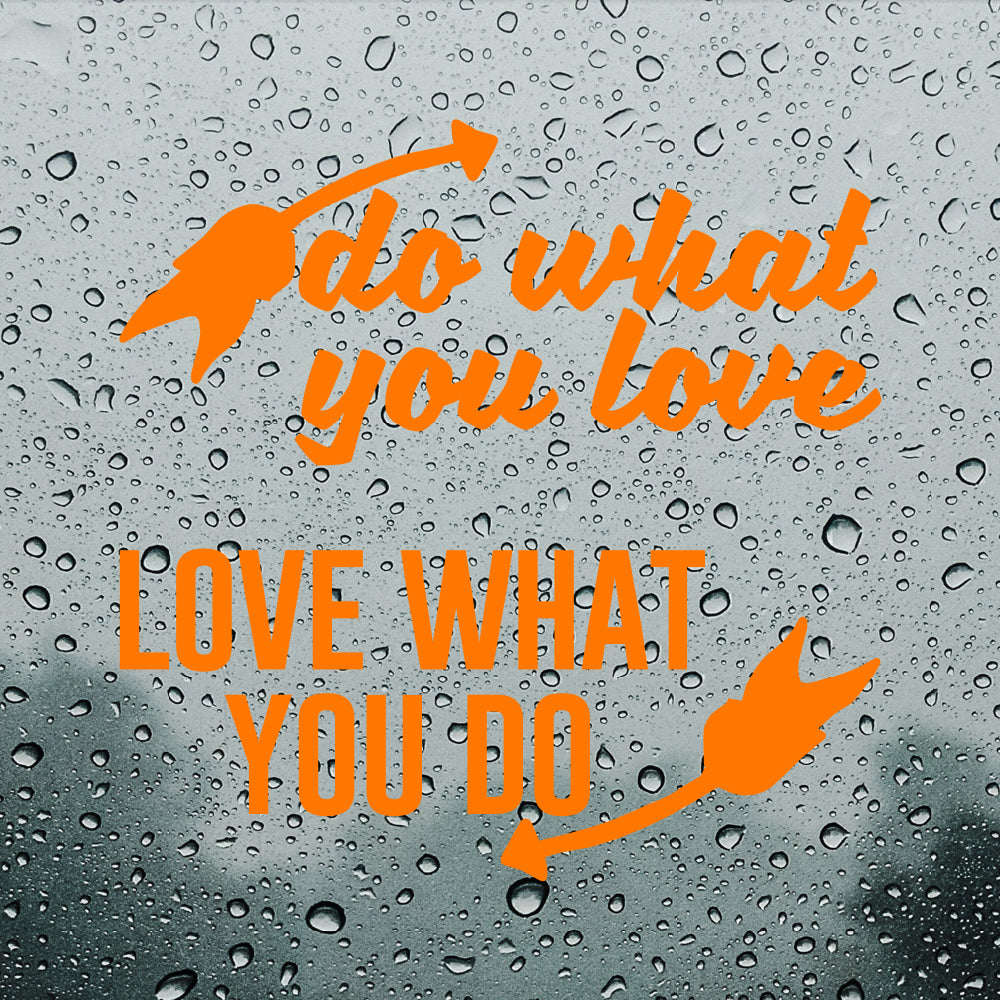 Do what you love | Bumper sticker - Adnil Creations