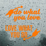 Do what you love | Bumper sticker - Adnil Creations