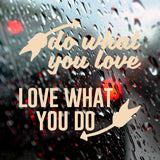 Do what you love | Bumper sticker - Adnil Creations