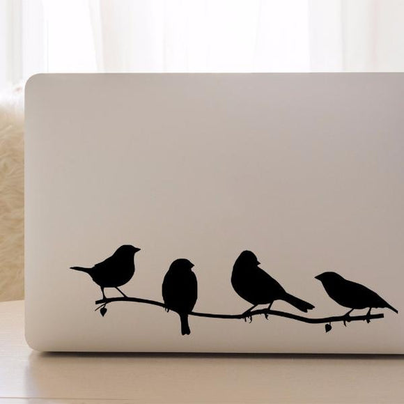 Birds on a branch | Laptop decal - Adnil Creations