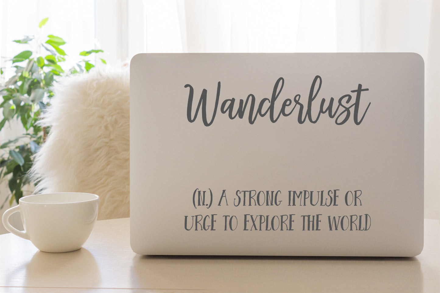 Wanderlust | Laptop decal - Adnil Creations