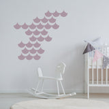 Set of 50 mermaid scales | Wall pattern - Adnil Creations