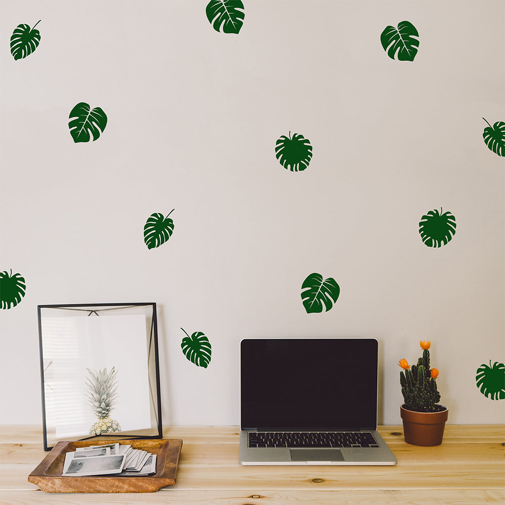 Set of 50 monstera leaves | Wall pattern - Adnil Creations