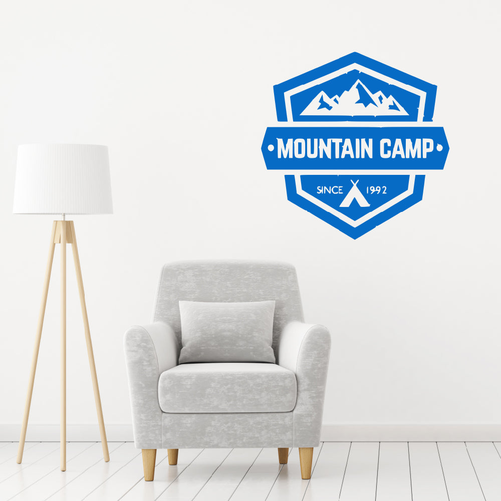 Mountain camp | Wall quote - Adnil Creations