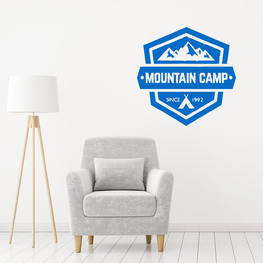 Mountain camp | Wall quote - Adnil Creations