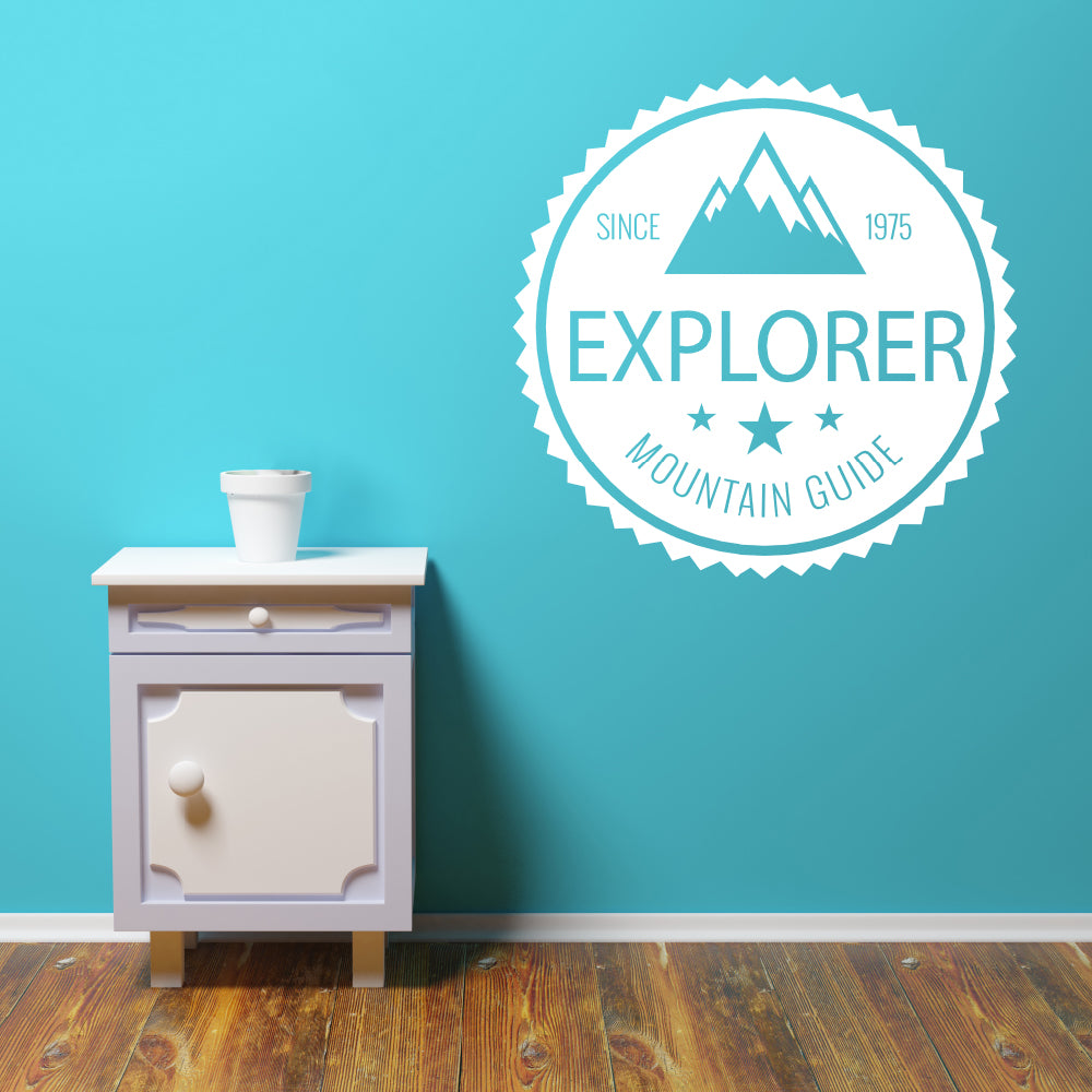 Explorer mountain guide | Wall quote - Adnil Creations