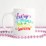 Every storm has a rainbow | Ceramic mug - Adnil Creations