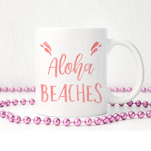 Aloha beaches | Ceramic mug - Adnil Creations