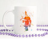 Watercolour Buddha head | Ceramic mug - Adnil Creations