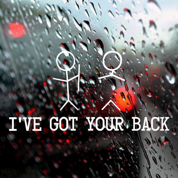 I've got your back | Bumper sticker - Adnil Creations