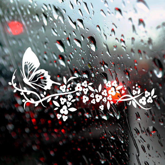 Butterfly on a branch | Bumper sticker - Adnil Creations