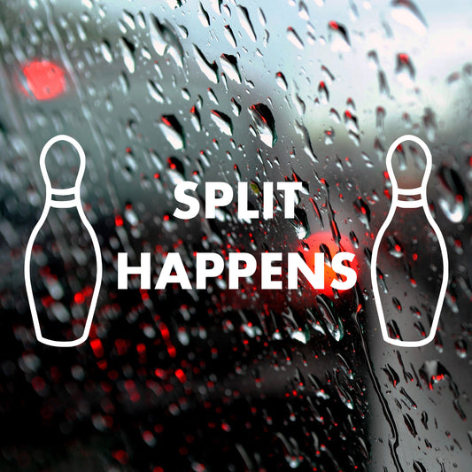 Split happens | Bumper sticker - Adnil Creations