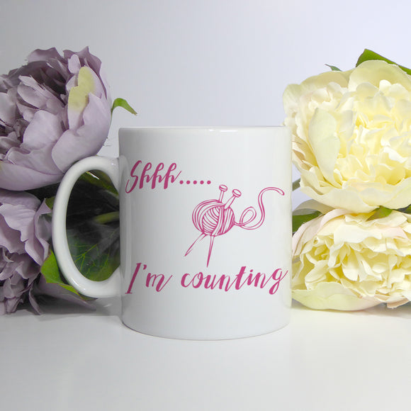 Shhh... I'm counting | Ceramic mug - Adnil Creations