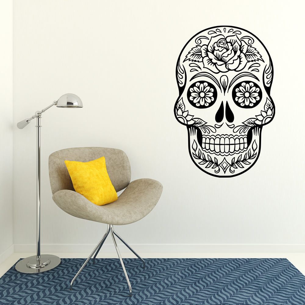 Sugar skull | Wall decal - Adnil Creations