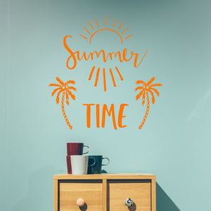 Summer time | Wall quote - Adnil Creations