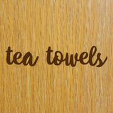 Tea towels | Drawer decal - Adnil Creations