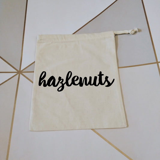 Hazelnuts | Zero waste bag - Adnil Creations