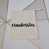 Crystallised ginger | Zero waste bag - Adnil Creations
