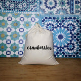 Crystallised ginger | Zero waste bag - Adnil Creations