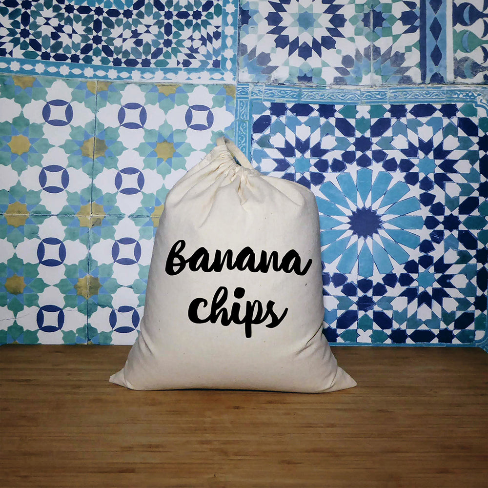 Banana chips | Zero waste bag - Adnil Creations